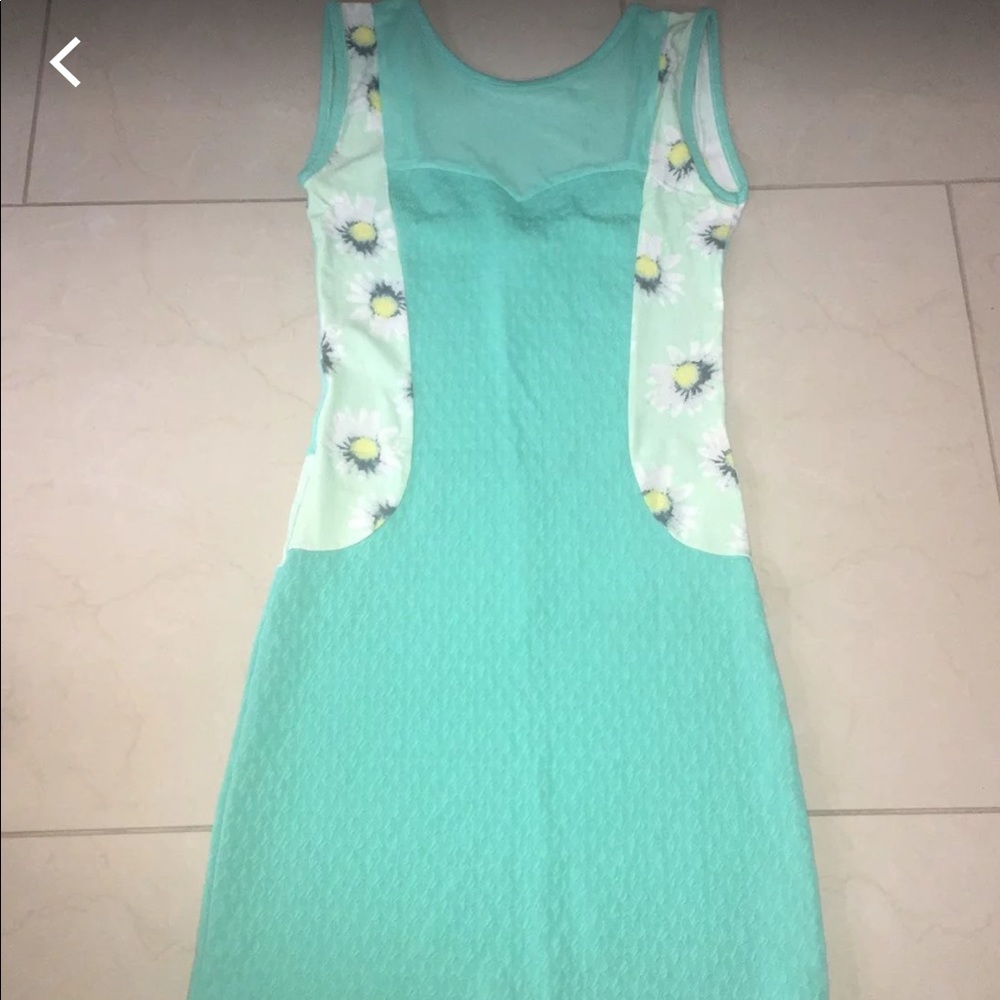 Green dress